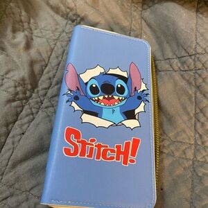 Full size Stitch Blue Wallet